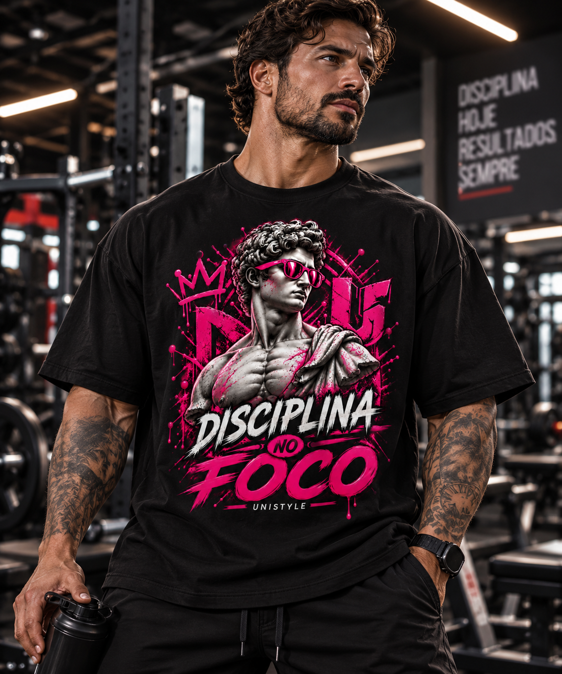 Camisa Oversized Disciplina - Coleção Maromba - Unistyle